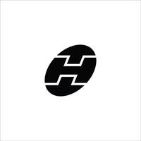 inicial carta hh logotipo ou h logotipo vetor Projeto modelo
