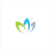 modelo de design de logotipo de energia verde vetor