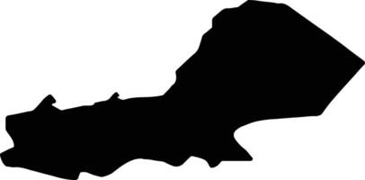 Swansea Unidos reino silhueta mapa vetor