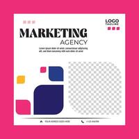 folheto de marketing digital vetor