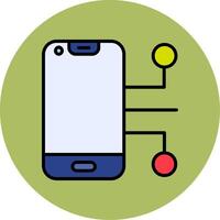 ícone de vetor de smartphone