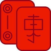 mahjong vetor ícone