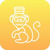 macaco vetor ícone