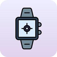 ícone de vetor de smartwatch