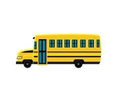 transporte de ônibus escolar vetor