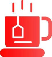 design de ícone criativo de chá vetor