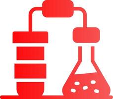 design de ícone criativo de química vetor