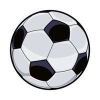 balão esportivo de futebol vetor