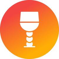 design de ícone criativo de vinho vetor