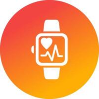 design de ícone criativo smartwatch vetor