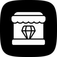 diamante fazer compras criativo ícone Projeto vetor