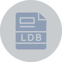 ldb criativo ícone Projeto vetor