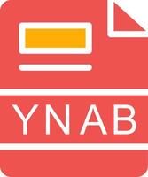 ynab criativo ícone Projeto vetor