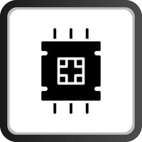 design de ícone criativo do processador vetor