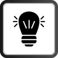 design de ícone criativo de lâmpada led vetor
