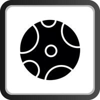 design de ícone criativo de lua cheia vetor