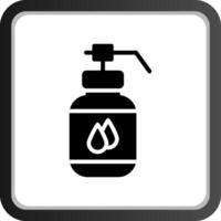design de ícone criativo de shampoo vetor