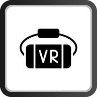 vr óculos criativo ícone Projeto vetor