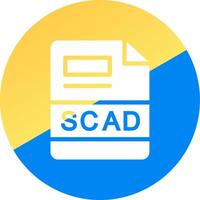 scad criativo ícone Projeto vetor