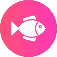peixe criativo ícone Projeto vetor