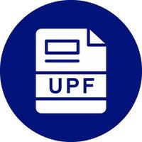 upf criativo ícone Projeto vetor