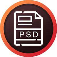 psd criativo ícone Projeto vetor