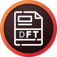 dft criativo ícone Projeto vetor