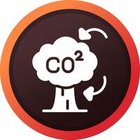 co2 criativo ícone Projeto vetor