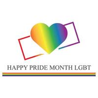 lgbt orgulho mês, célebre anualmente. lgbt humano direitos e tolerância ilustração vetor
