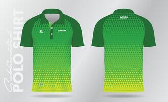 verde fundo padronizar para pólo camisa e jérsei uniforme brincar vetor