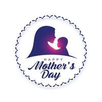 à moda feliz mães dia fundo mandar mãe amor mensagem vetor