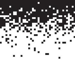 retro estilo pixel padronizar pontilhado fundo com meio-tom efeito vetor