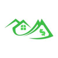 casa empréstimo ícone logotipo vetor
