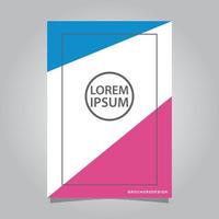 modelo de design de capa de livro corporativo vetor