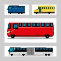 definir transporte de ônibus vetor