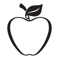 desenho de ilustração vetorial apple vetor