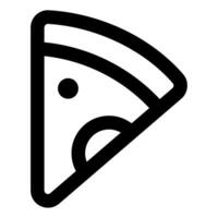 pizza ícone Comida e bebidas para rede, aplicativo, uiux, infográfico, etc vetor