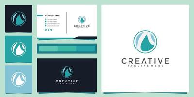 carta criativa a em inspirações de design de logotipo de círculo vetor