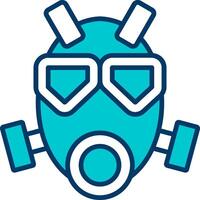 ícone de vetor de máscara de gás