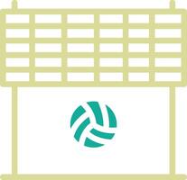 voleibol internet vetor ícone
