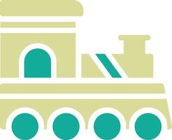 ícone de vetor de locomotiva