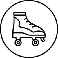 rolo patinação vetor ícone