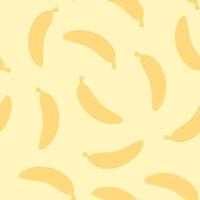 amarelo desatado padronizar do plano bananas vetor