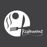 restaurante logotipo vetor modelo ilustração