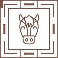 ícone de vetor de cavalo