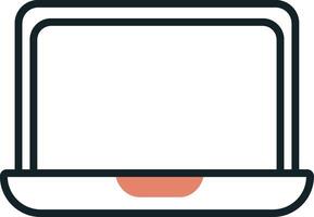 computador portátil vecto ícone vetor