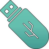 USB vecto ícone vetor