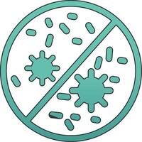 antibacteriano vecto ícone vetor