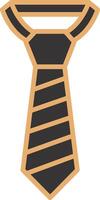 gravata vecto ícone vetor