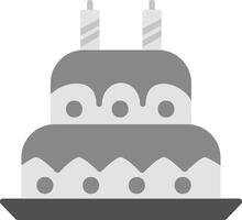 aniversário bolo vecto ícone vetor